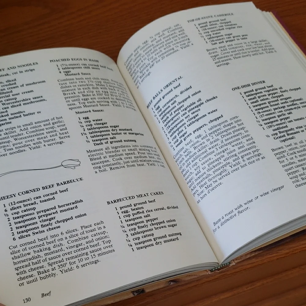 Vtg Southern Living Quick & Easy Cookbook- Menus, Recipes & Tips
